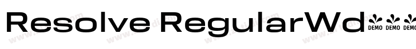 Resolve RegularWd◆字体转换 Resolve RegularWd◆字体转换